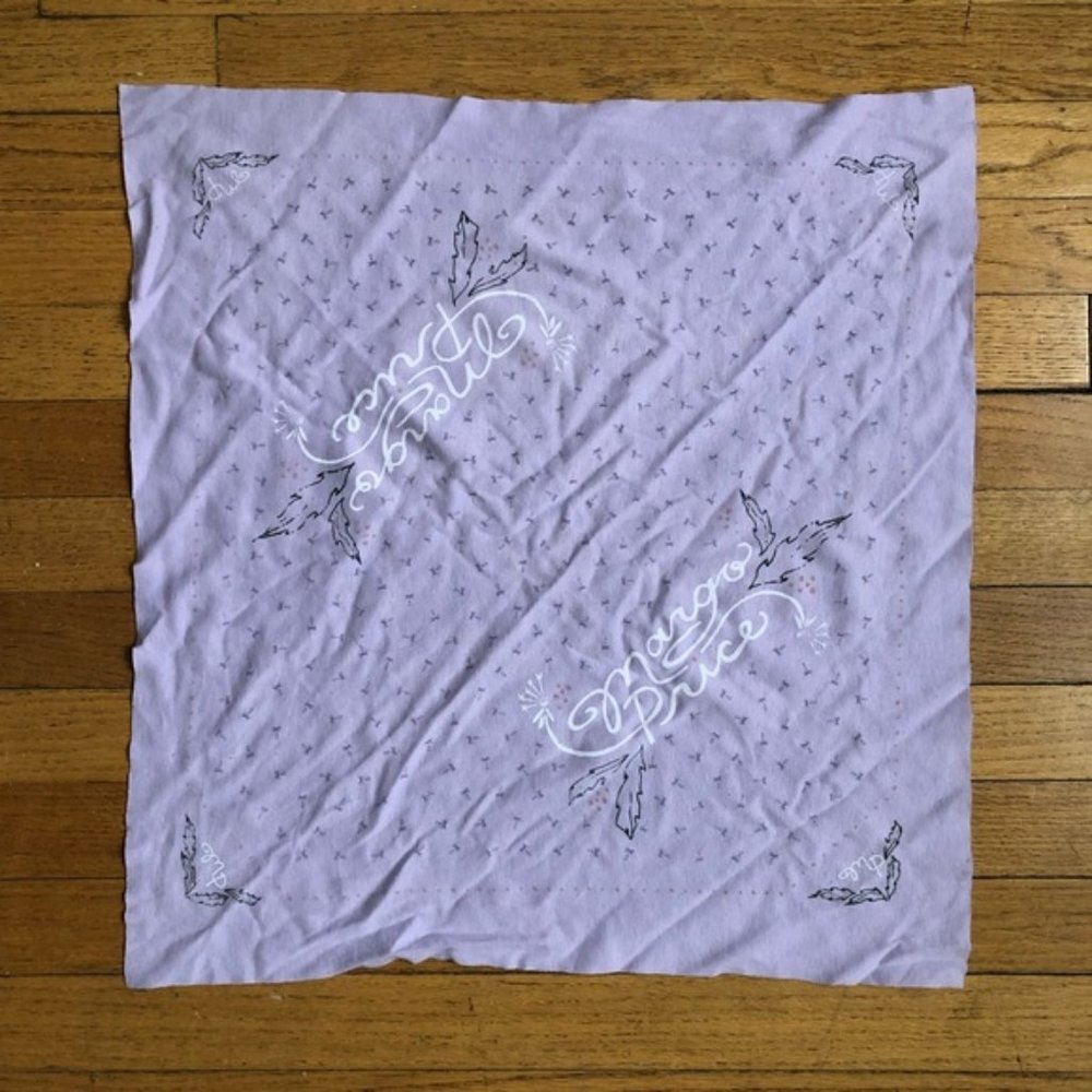 Margo Price screen printed bandana